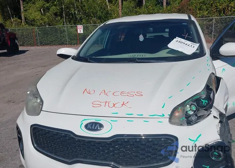 2017 Kia Sportage Lx z USA, uszkodzony, nr VIN KNDPMCACXH7286035